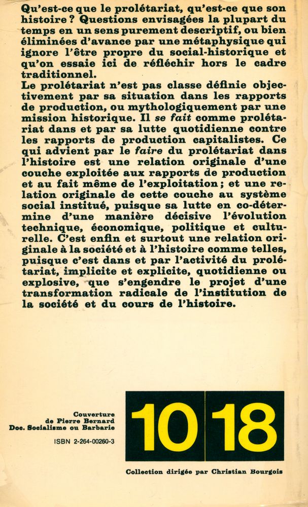 『L'EXPERIENCE DU MOUVMENT OUVRIER 1 : COMMENT LUTTER』 3