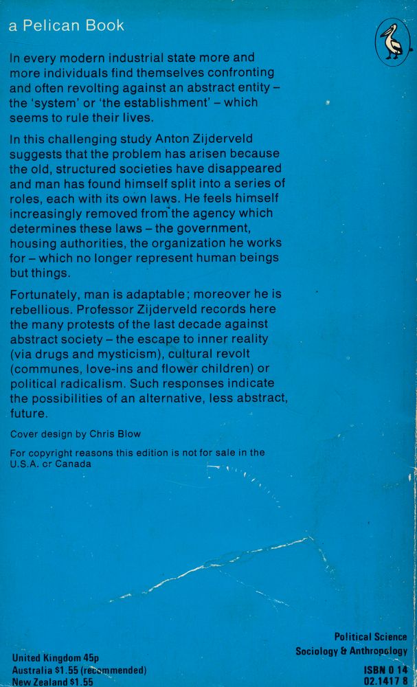 『The Abstract Society : A Cultural Analysis of Our Time』 4