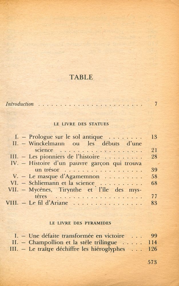 『Des Dieux, des tombeaux, des savants』 2