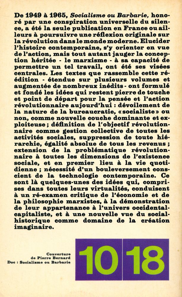 『LA SOCIETE BUREAUCRATIQUE 1 - LES RAPPORTS DE PRODUCTION EN RUSSIE』 3