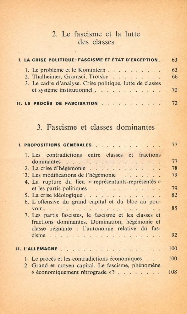 『Fascisme et dictature』 3