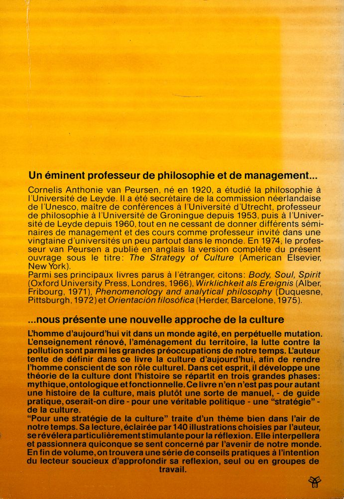 『Une stratégie de la culture』 4