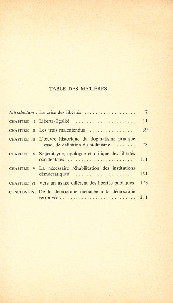 『L'ÉTAT DES LIBERTÉS』 2