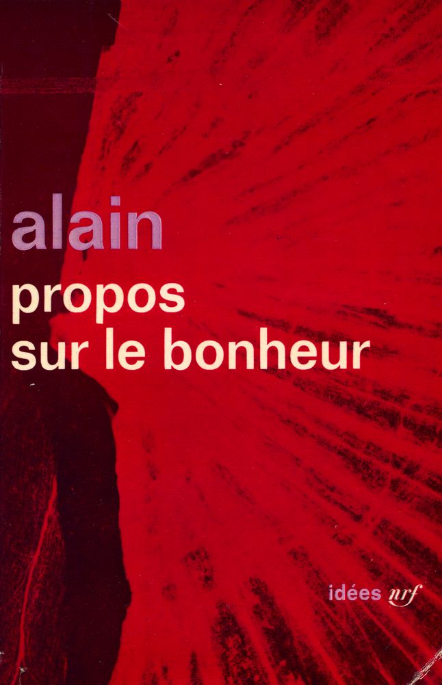 『Propos sur le bonheur』 1