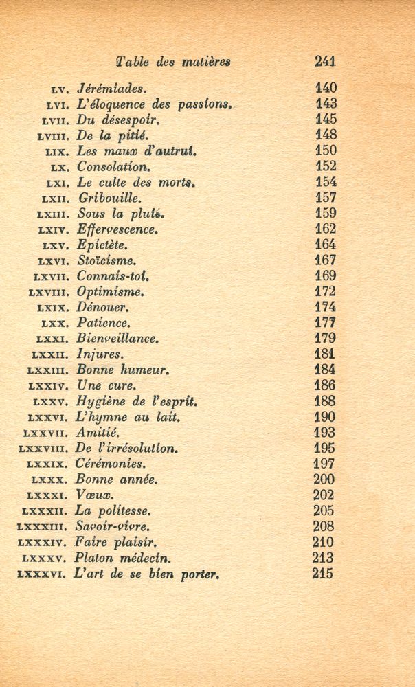 『Propos sur le bonheur』 4