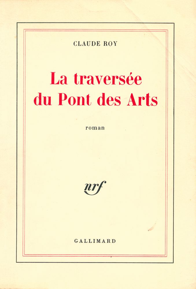 『La traversée du Pont des Arts』 1