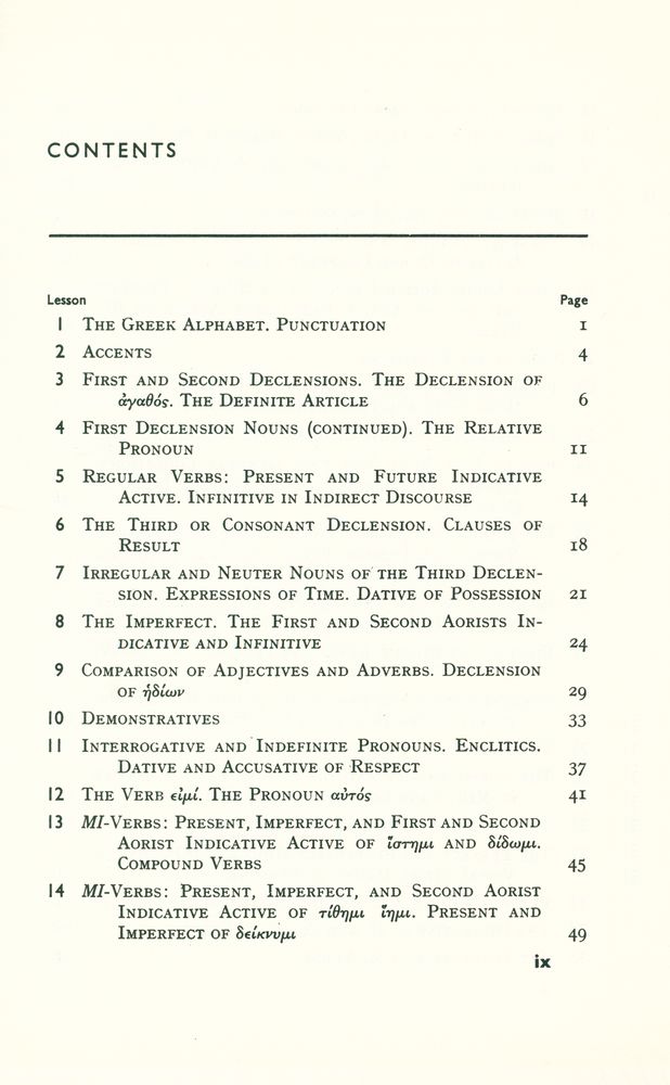 『A NEW INTRODUCTION TO GREEK』 2