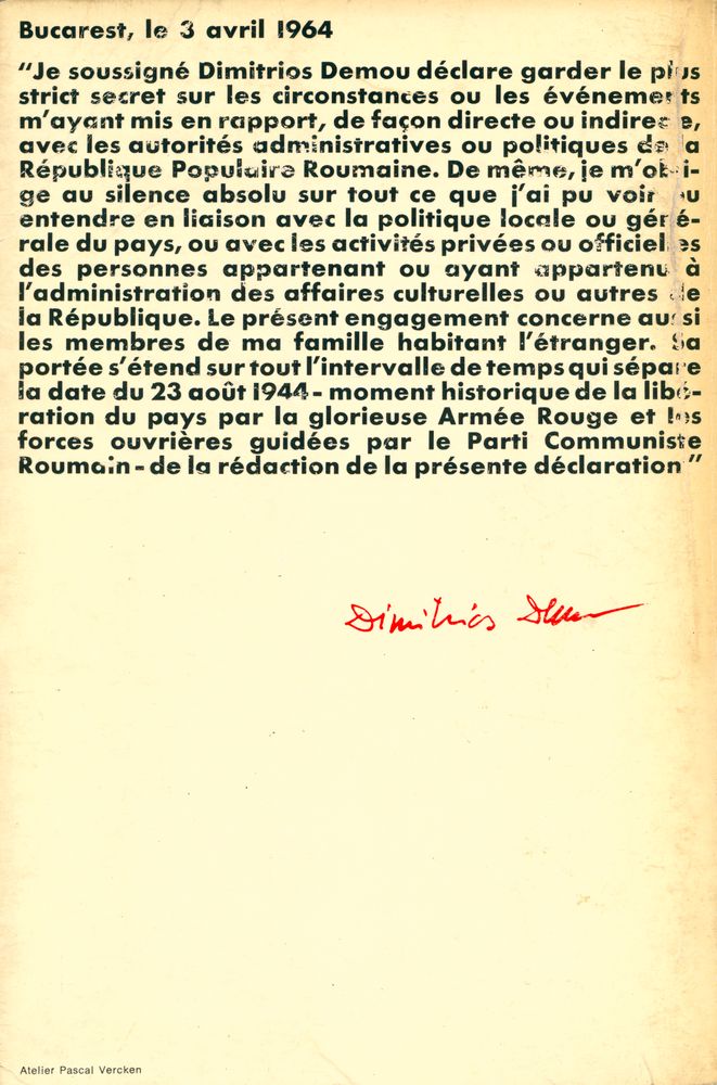 『LE SOURIRE DE STALINE』 3