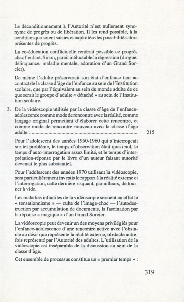 『Pour décoloniser l'enfant : Sociopsychanalyse de l'autorité』