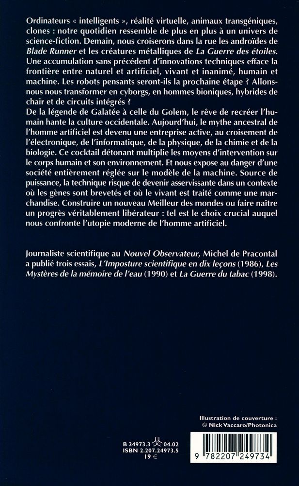 『L'Homme artificiel : Golems, robots, clones, cyborgs』 3