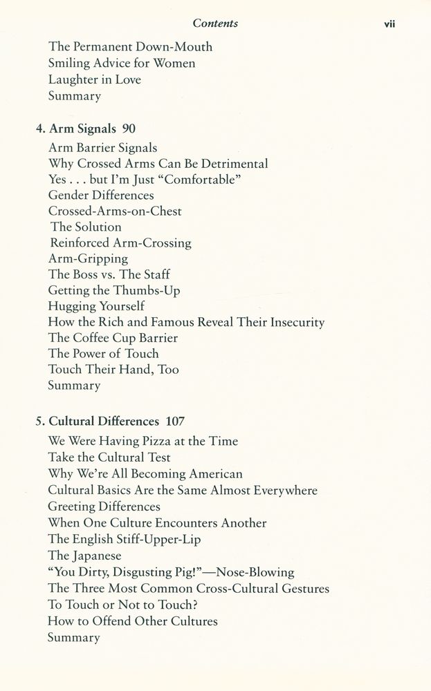 『THE DEFINITIVE BOOK OF BODY LANGUAGE』 4