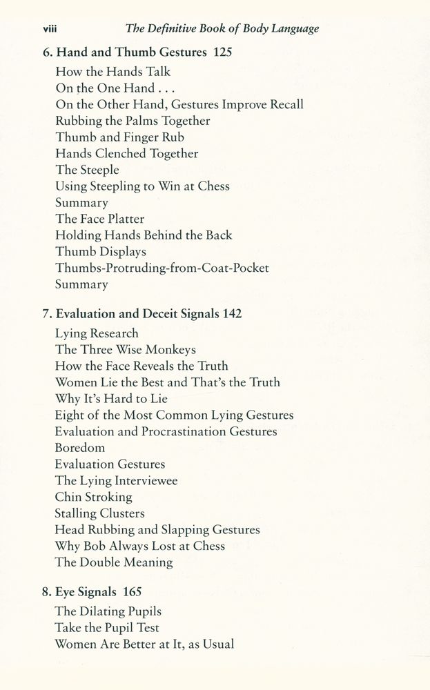 『THE DEFINITIVE BOOK OF BODY LANGUAGE』 5