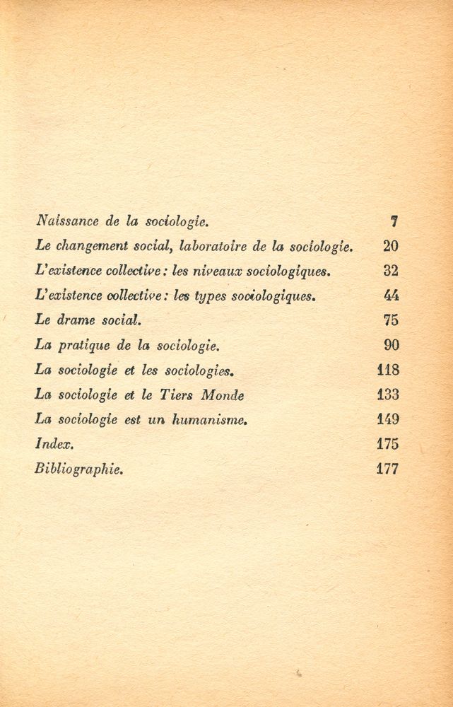 『introduction à la sociologie』 2