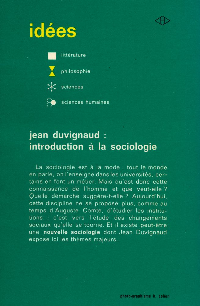 『introduction à la sociologie』 3