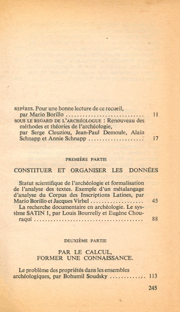 『Archéologie et calcul』 2