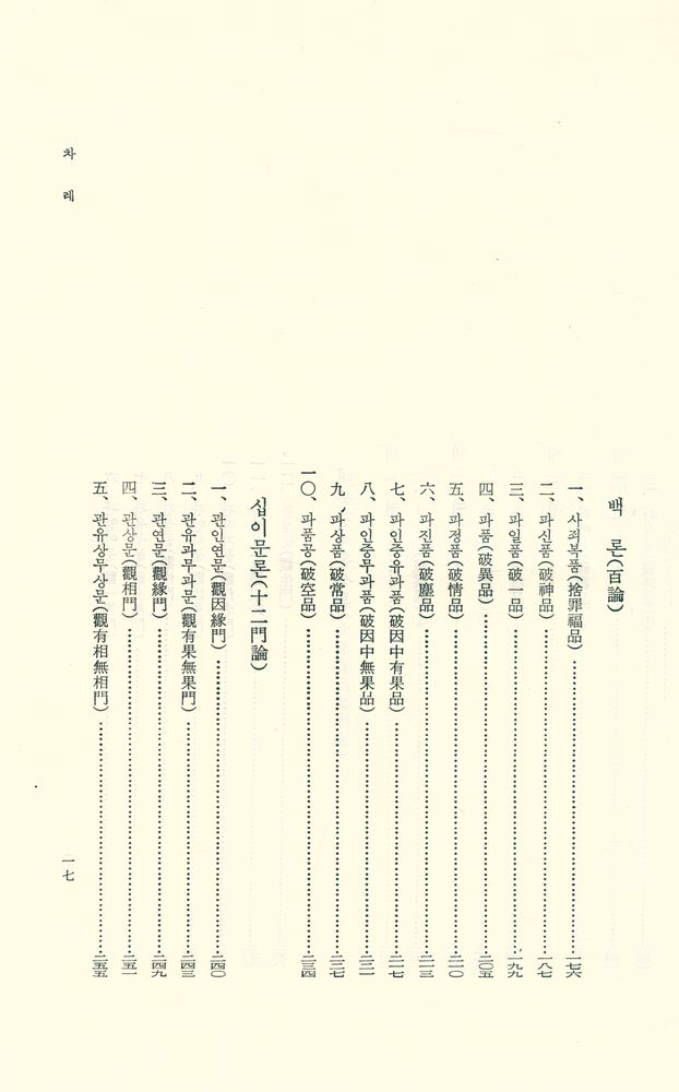 『中論, 百論, 十二門論, 大乘廣百論釋論(중론, 백론, 십이문론, 대승광백론석론)』 4