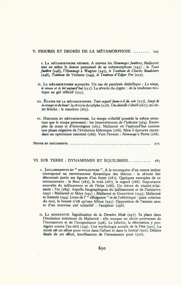 『L'UNIVERS IMAGINAIRE DE MALLARMÉ』 5