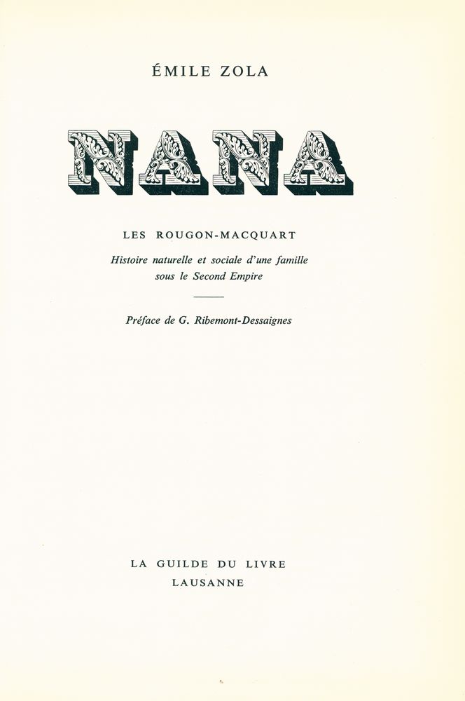 『NANA : LES ROUGON - MACQUART』 2