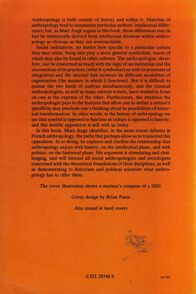 『The Anthropological Circle : Symbol, Function, History』 4