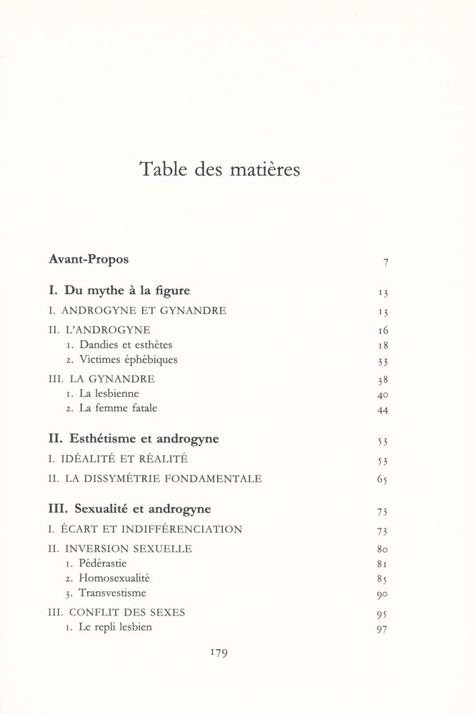 『L'androgyne décadent : Mythe, figure, fantasmes』 2
