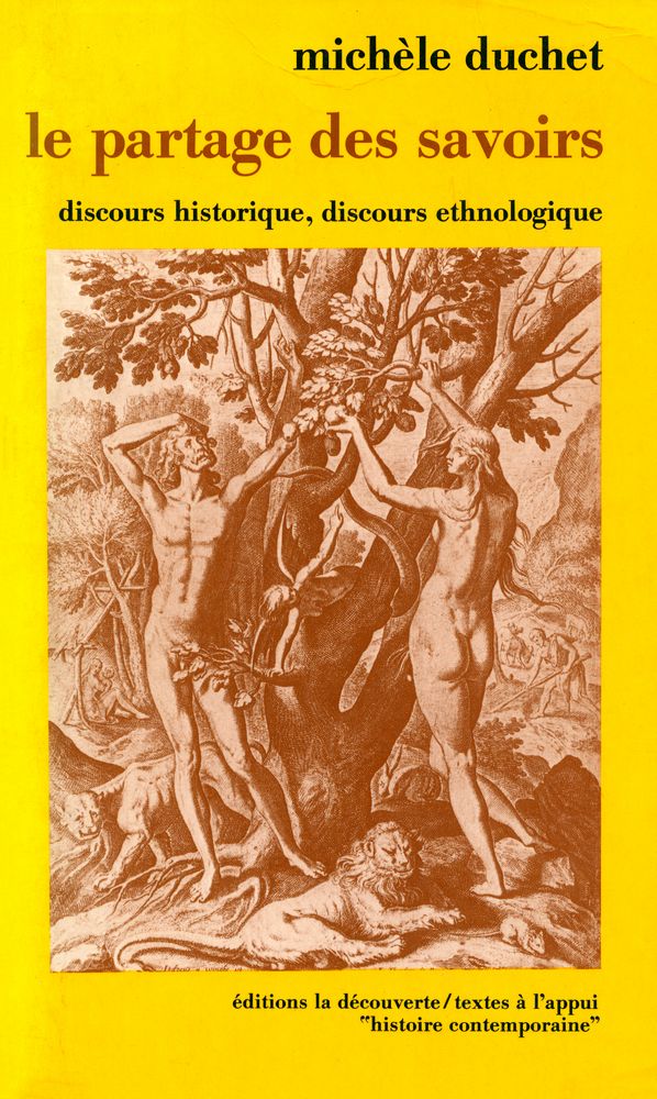 『le partage des savoirs : discours historique, discours ethnologique』 1