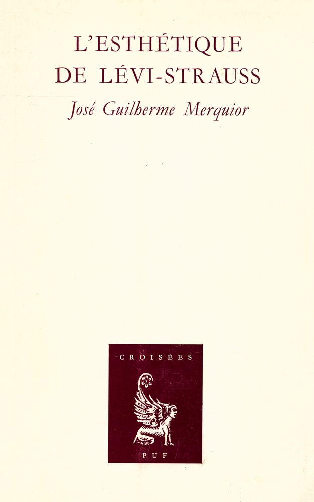 『L'ESTHÉTIQUE DE LÉVI - STRAUSS』 1