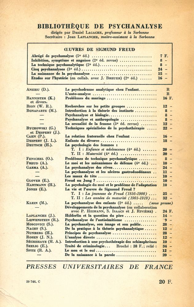 『DE LA NAISSANCE A LA PAROLE : LA PREMIÈRE ANNÉE DE LA VIE』 6