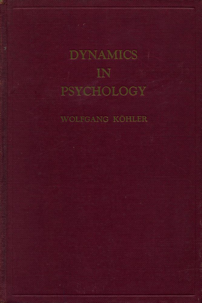 『DYNAMICS IN PSYCHOLOGY』 1