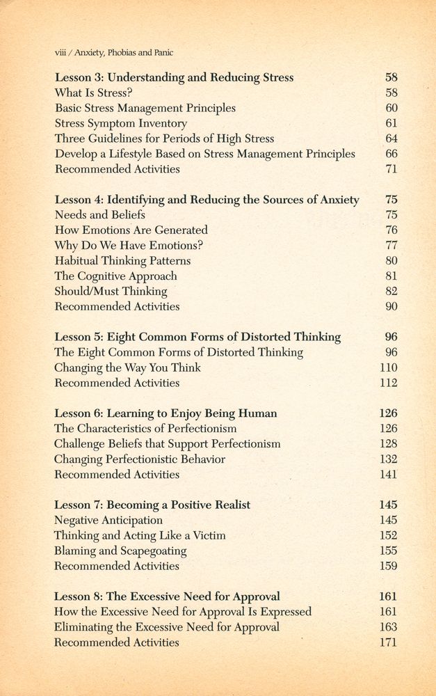 『Anxiety phobias and panic : a step - by - step program for regaining control of your life』 3