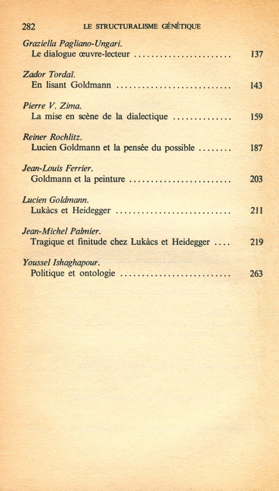 『LE STRUCTURALISME GÉNÉTIQUE』 3