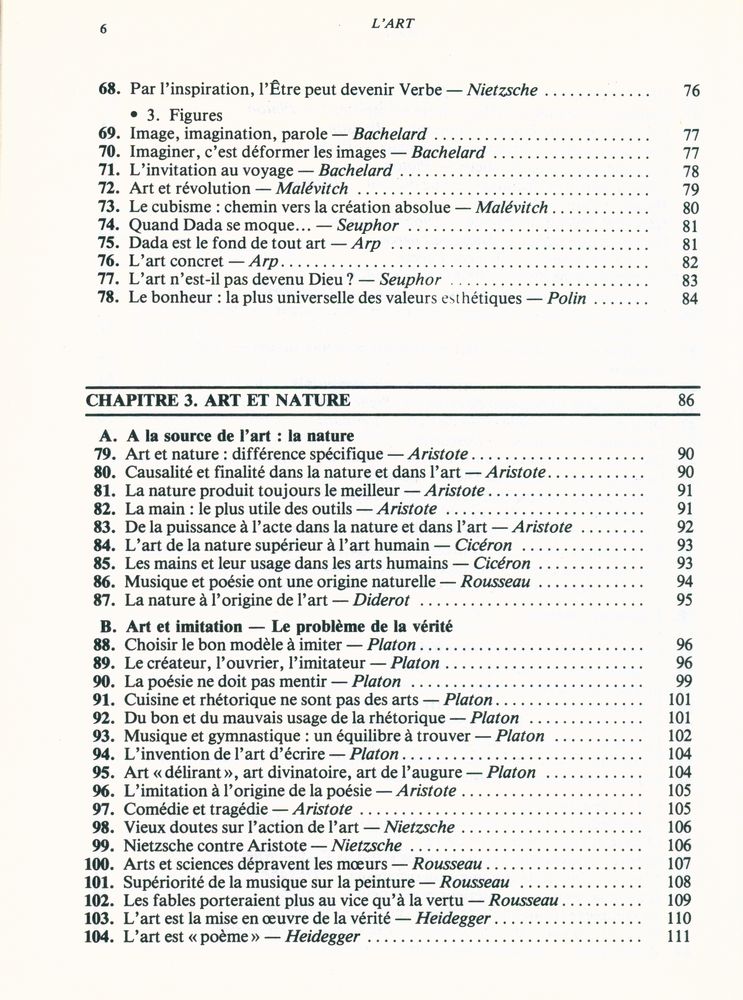 『l'art 2 : philosophie et esthétique』 4