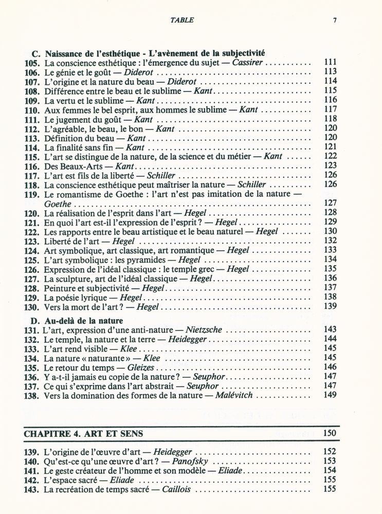 『l'art 2 : philosophie et esthétique』 5