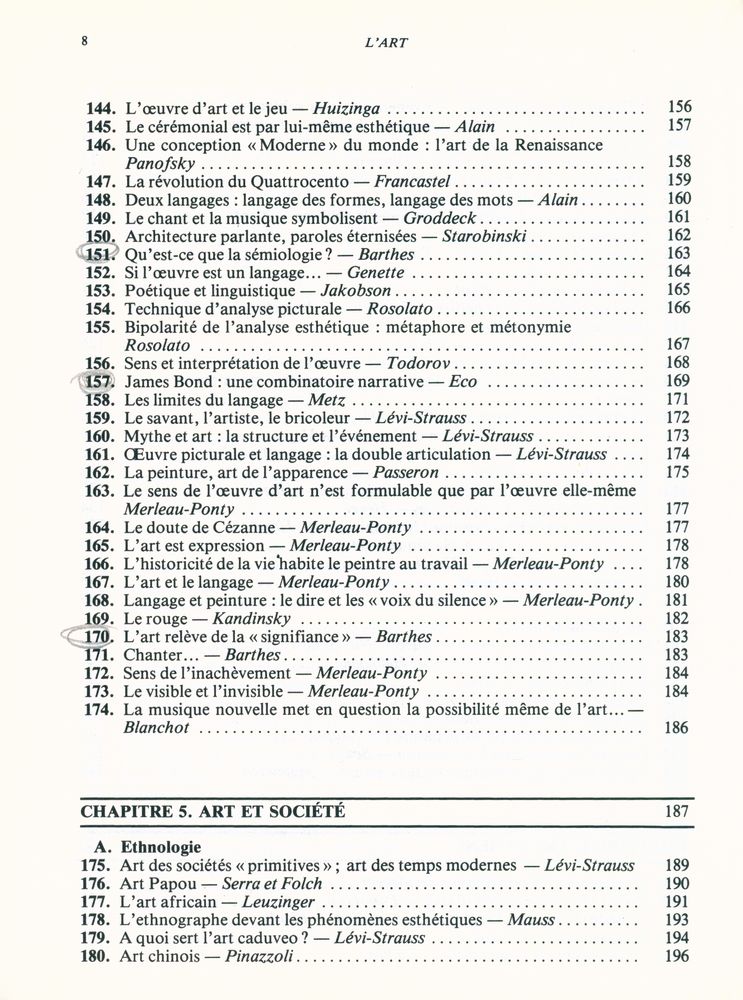 『l'art 2 : philosophie et esthétique』 6