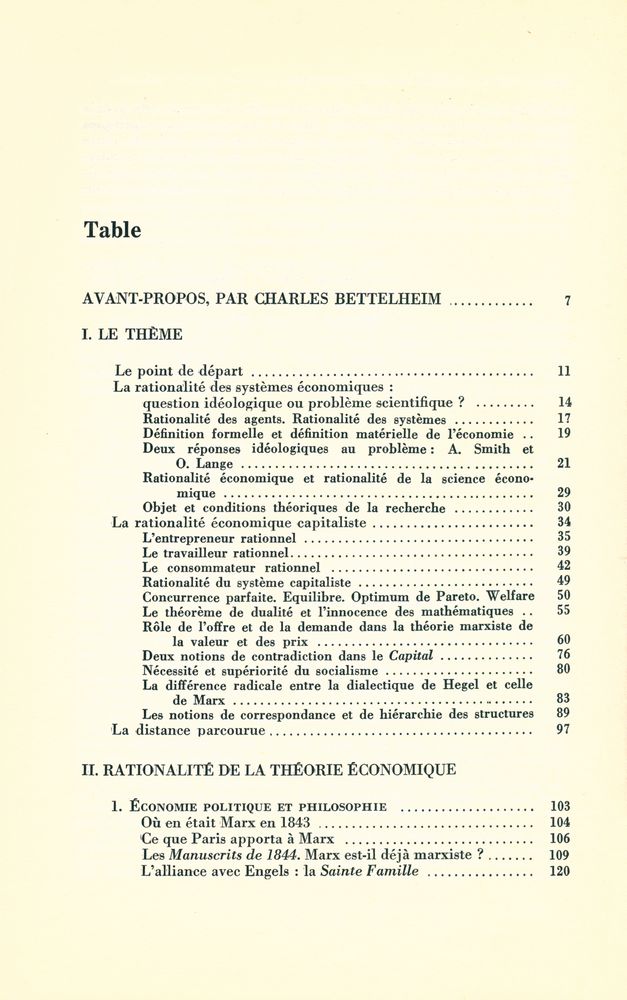『économie et socialisme 5 - Rationalité et irrationalité en économie』 2