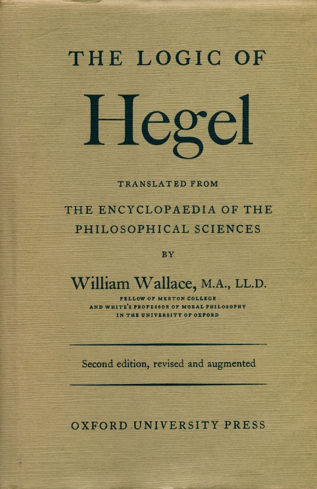 『THE LOGIC OF Hegel』 1