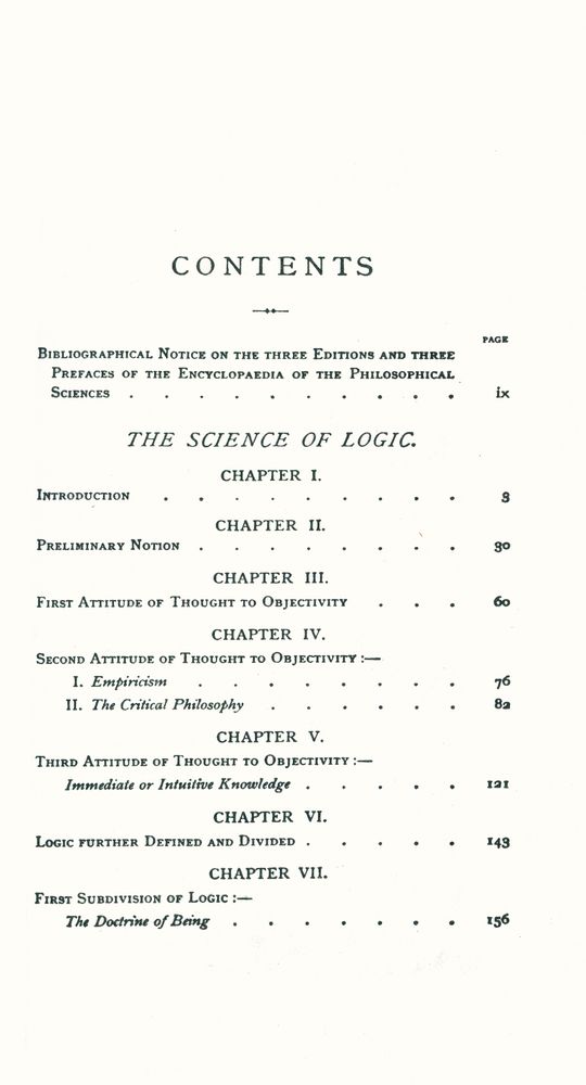 『THE LOGIC OF Hegel』 2