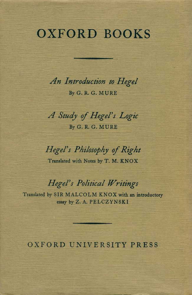 『THE LOGIC OF Hegel』 4