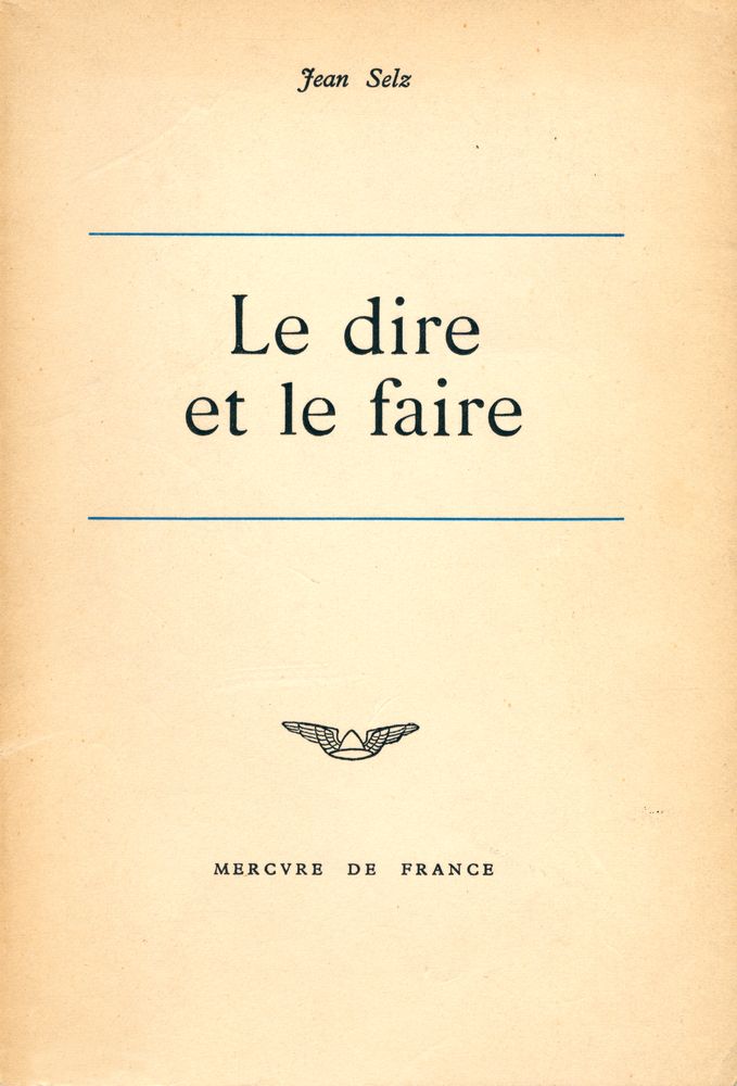 『Le Dire et le faire』 1