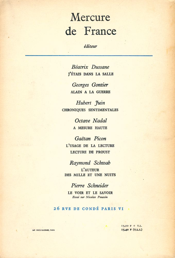 『Le Dire et le faire』 4