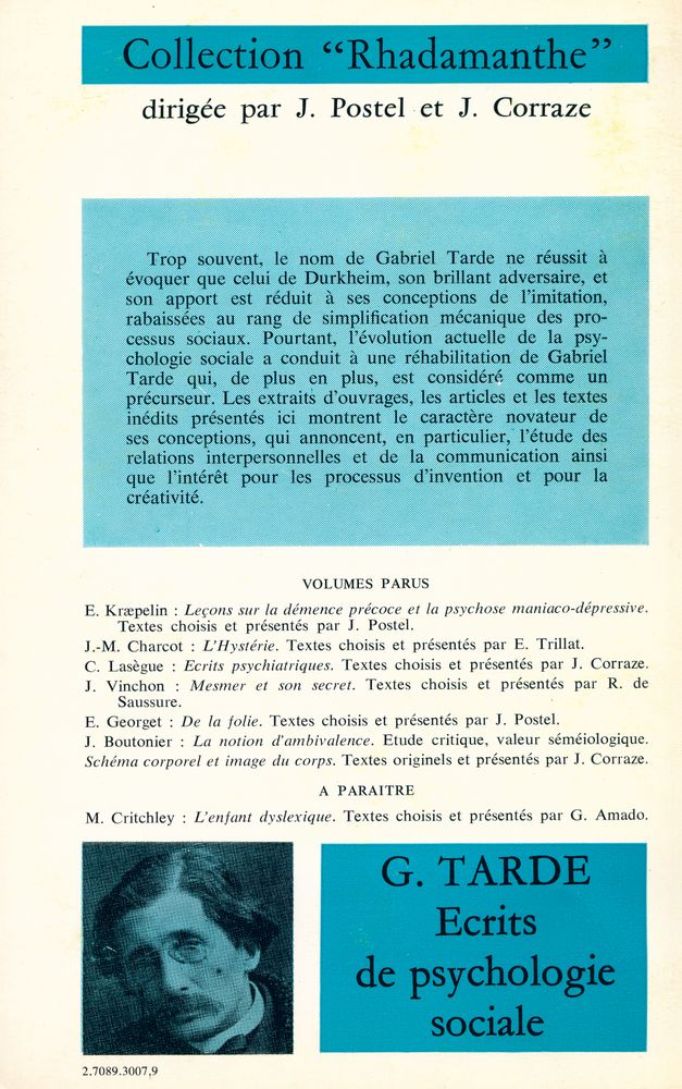 『Ecrits de psychologie sociale』 6