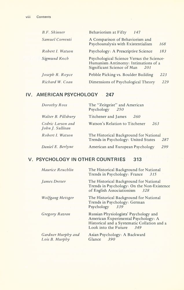 『Historical perspectives in psychology : readings』 3
