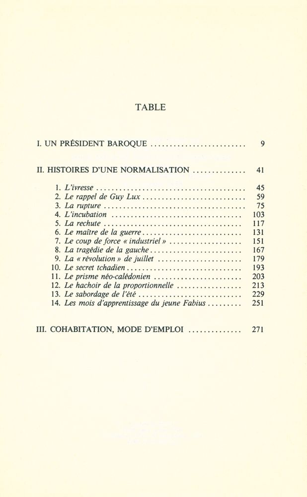 『Les années Mitterrand : Histoire baroque d'une normalisation inachevée』 2