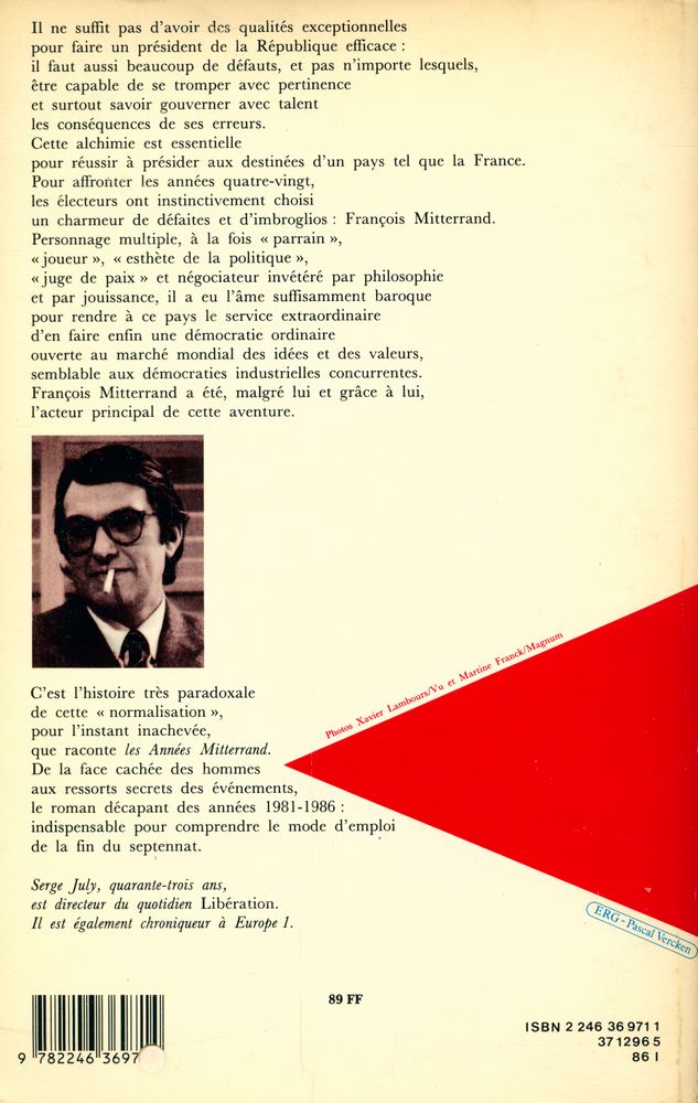 『Les années Mitterrand : Histoire baroque d'une normalisation inachevée』 3