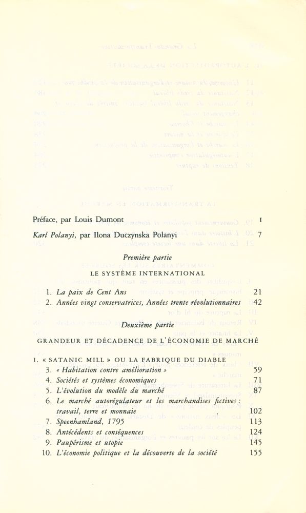 『La Grande transformation : aux origines politiques et économiques de notre temps』 2