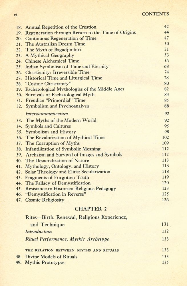 『Myths, Rites, Symbols : A Mircea Eliade Reader : Volume 2』 3