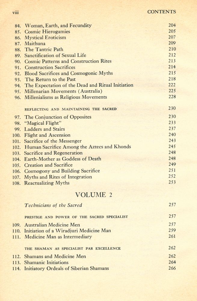 『Myths, Rites, Symbols : A Mircea Eliade Reader : Volume 2』 5