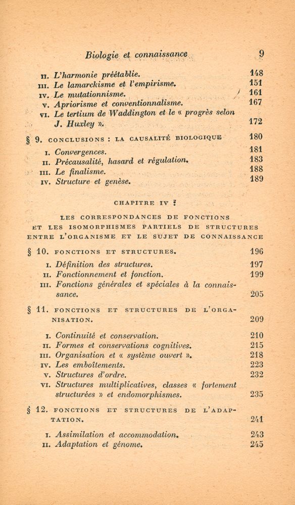 『biologie et connaissance』 4