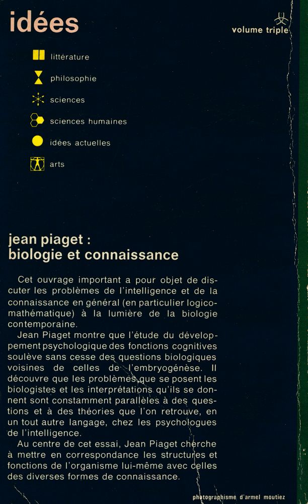 『biologie et connaissance』 8