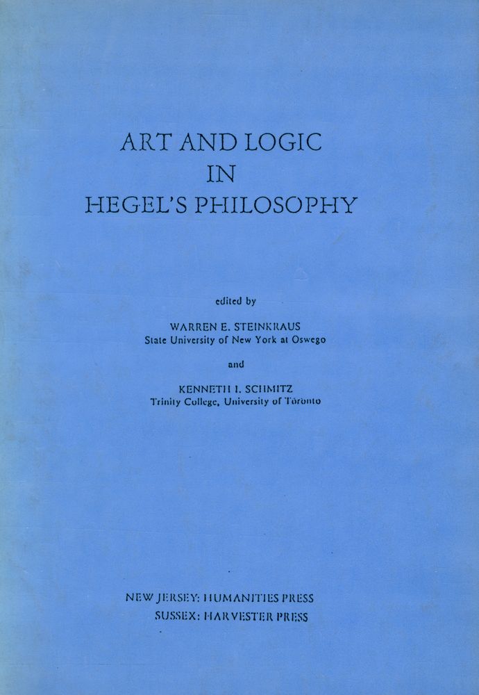 『Art and logic in Hegel's philosophy』 1