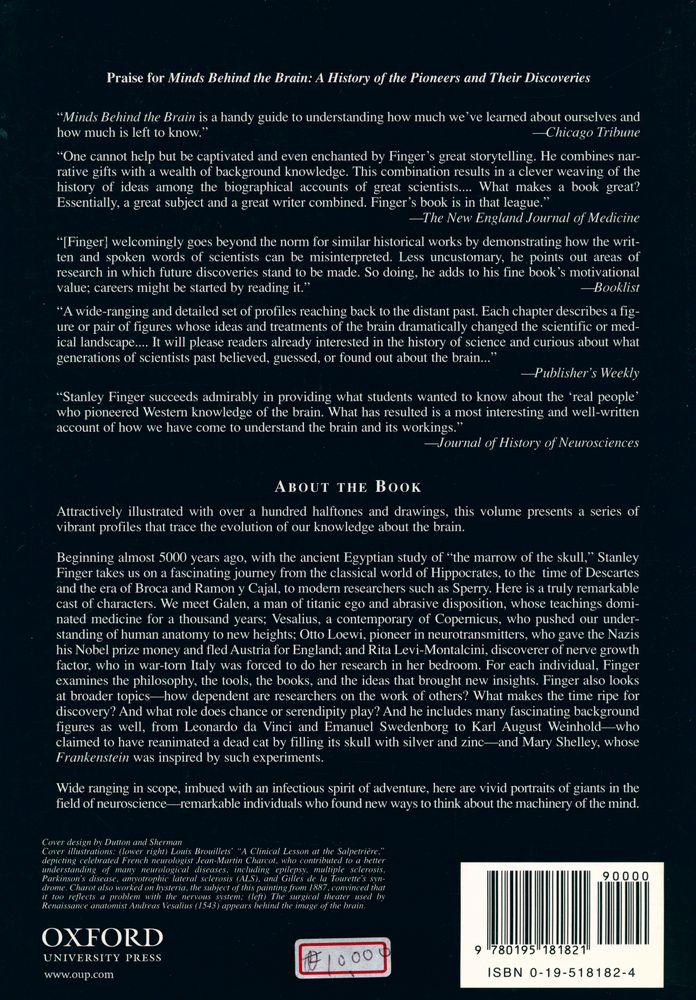『Minds behind the brain : a history of the pioneers and their discoveries』 3